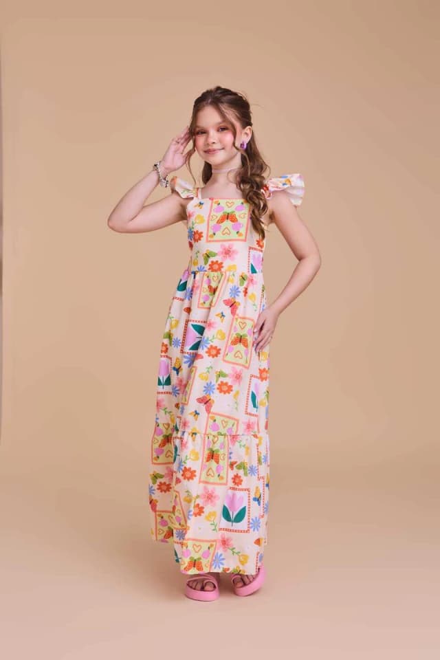 Vestido Jardins