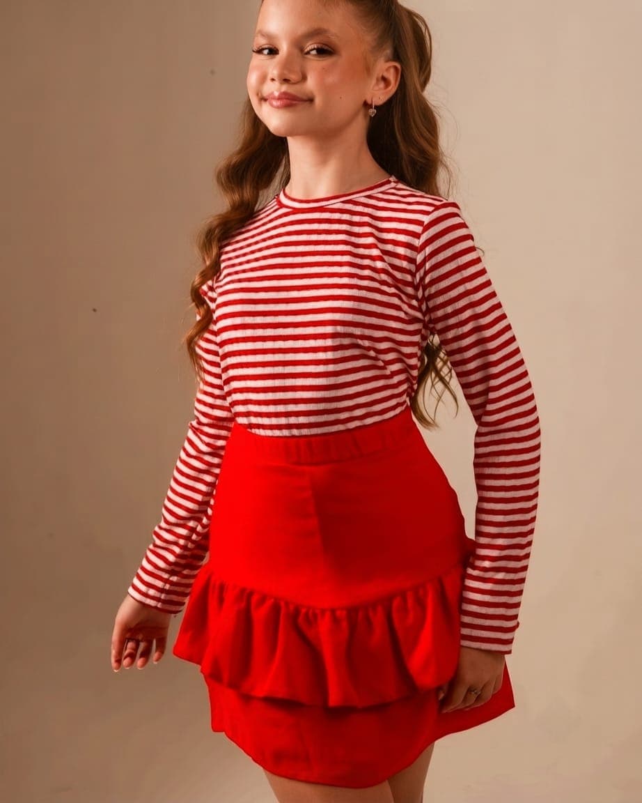 Conjunto Melissa Crepe