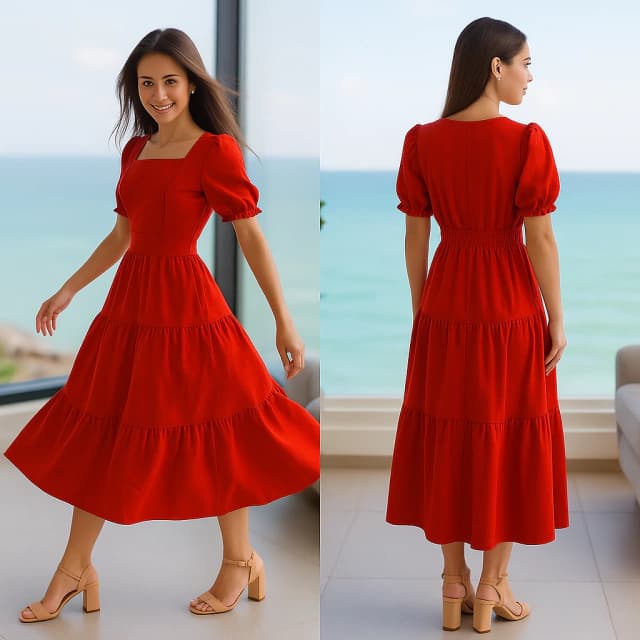 Vestido Manguinha