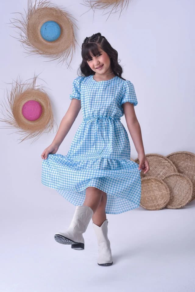 Vestido Zara Xadrez