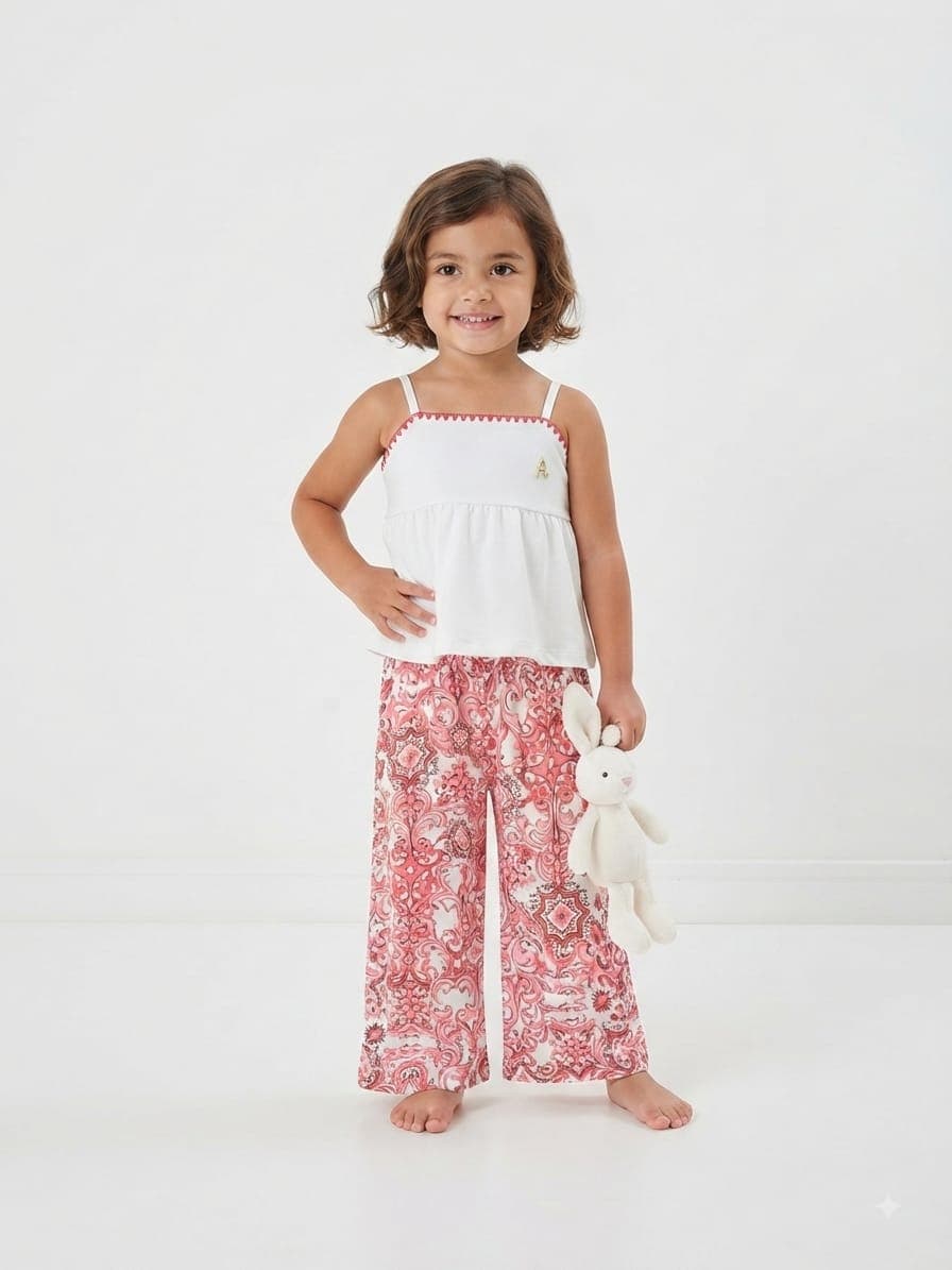 Conjunto Greco Vermelho