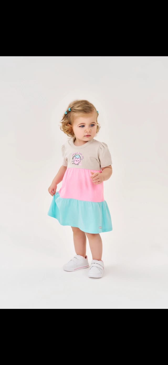 Vestido Strawberry Rosa