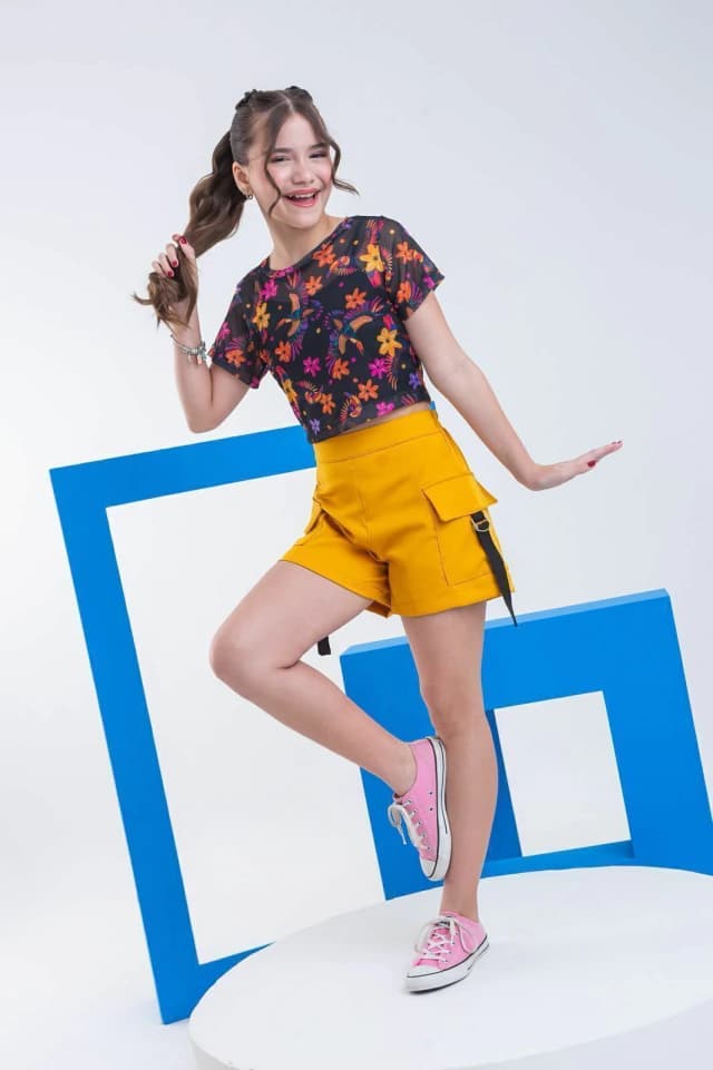 Conjunto Tropical Amarelo
